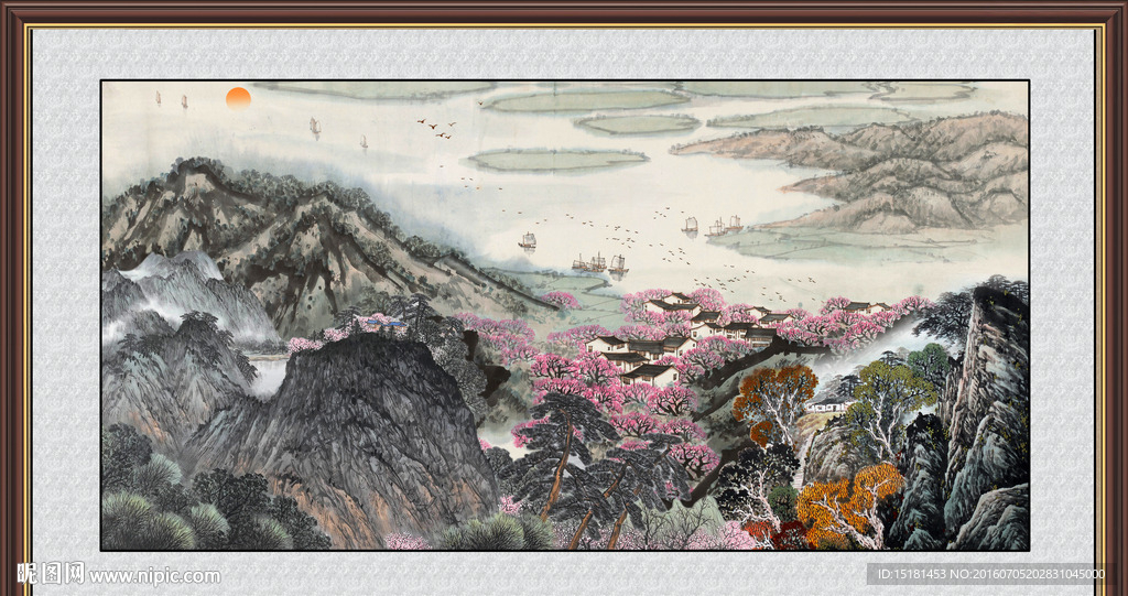 水墨山水