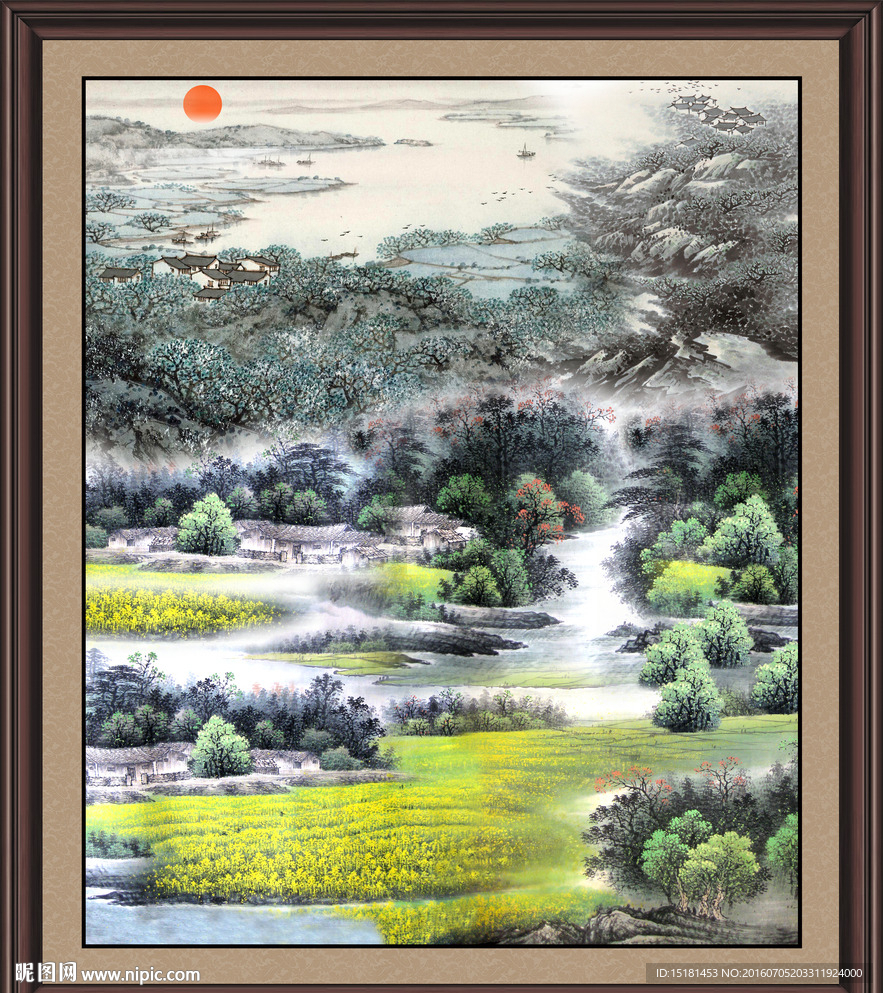 水墨山水