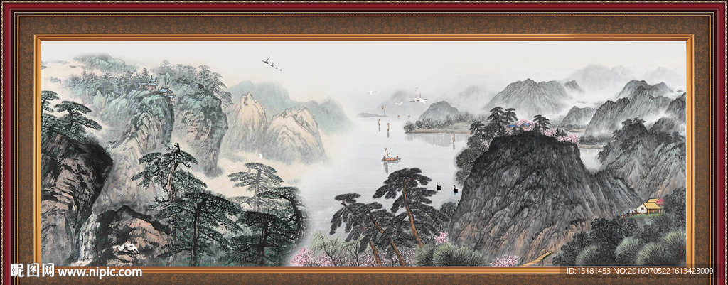 国画山水