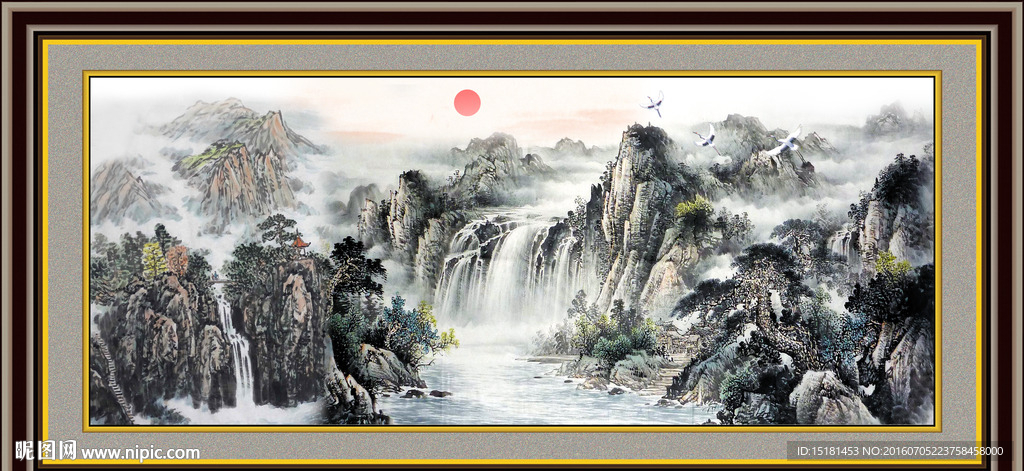 水墨山水