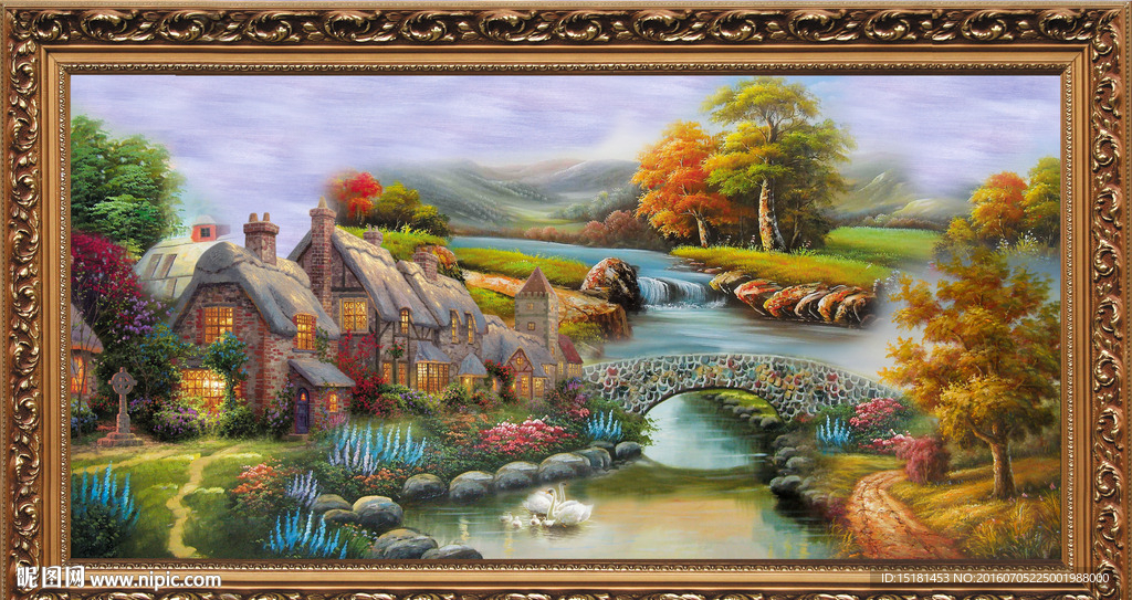 风景油画
