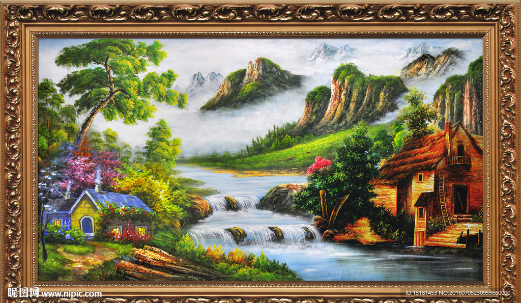 油画风景