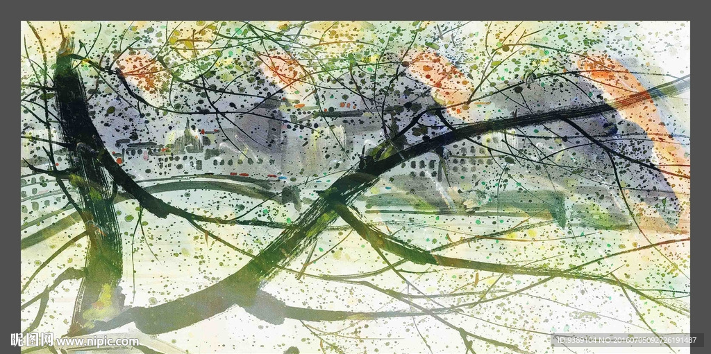 水墨画