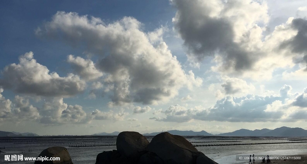 海平面日落实拍视频素材