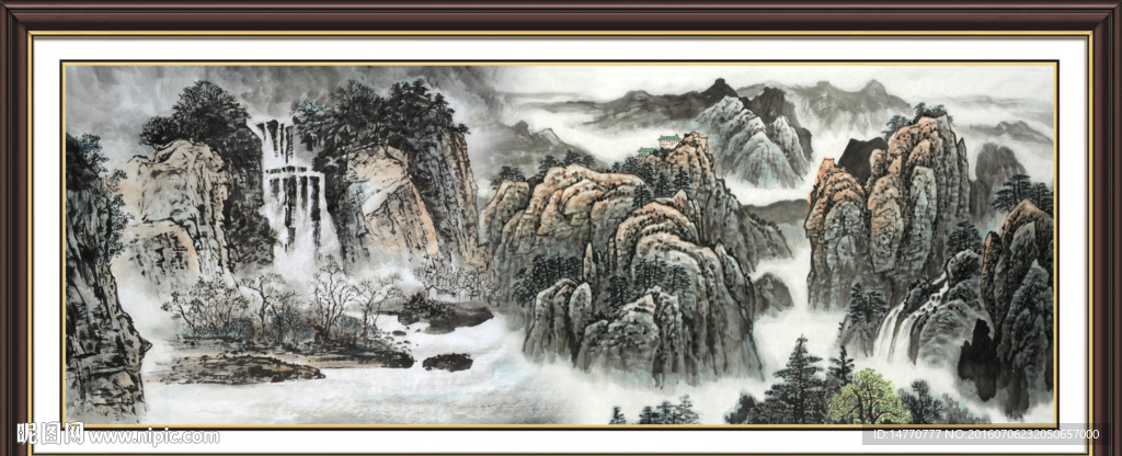 水墨山水