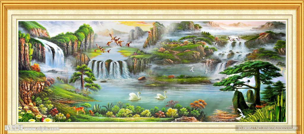 油画风景