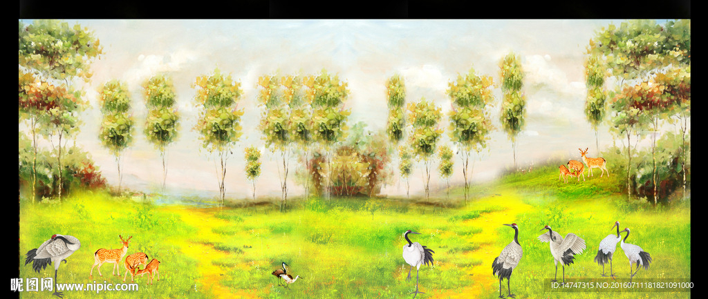 风景油画
