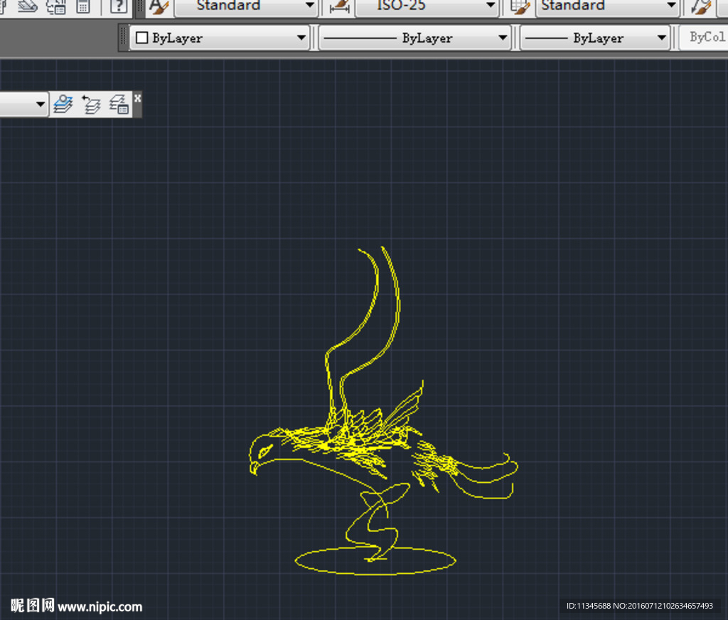 神雕 cad