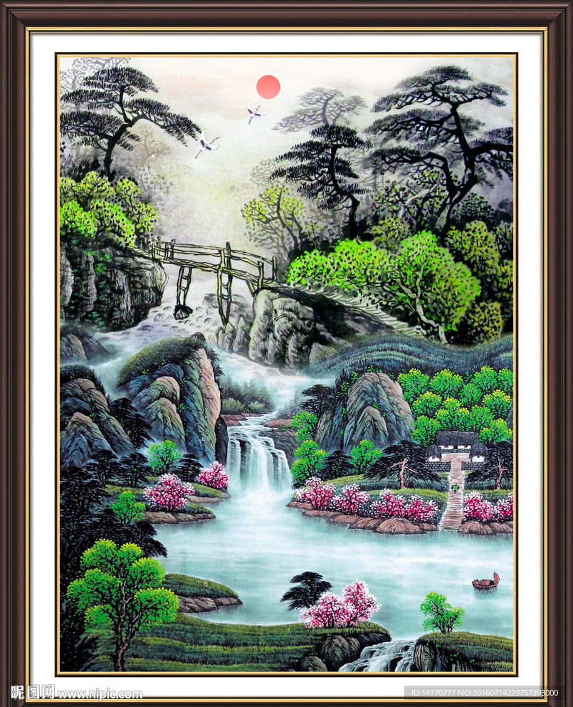 国画山水