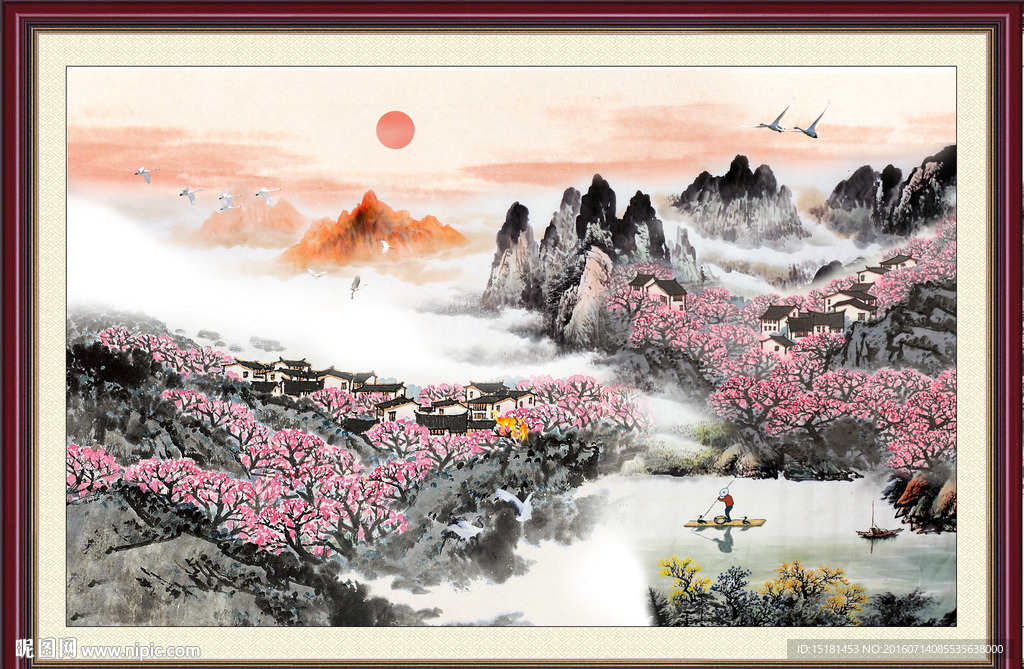 国画山水