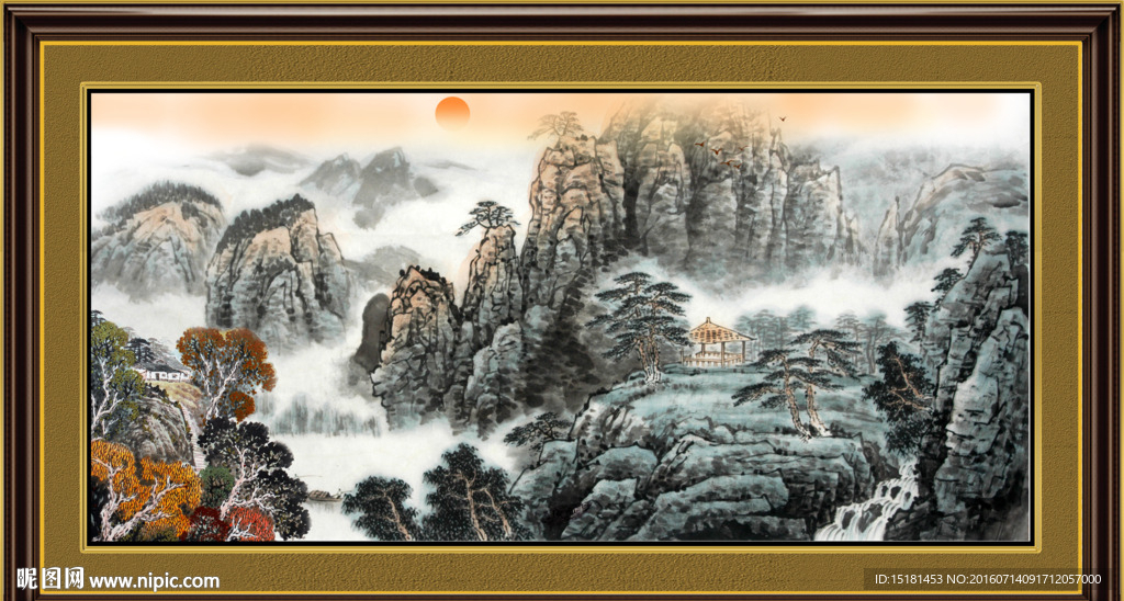 国画山水