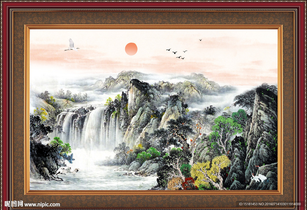 山水国画