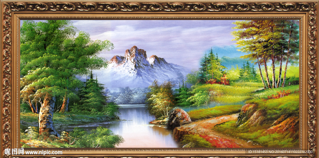 风景油画