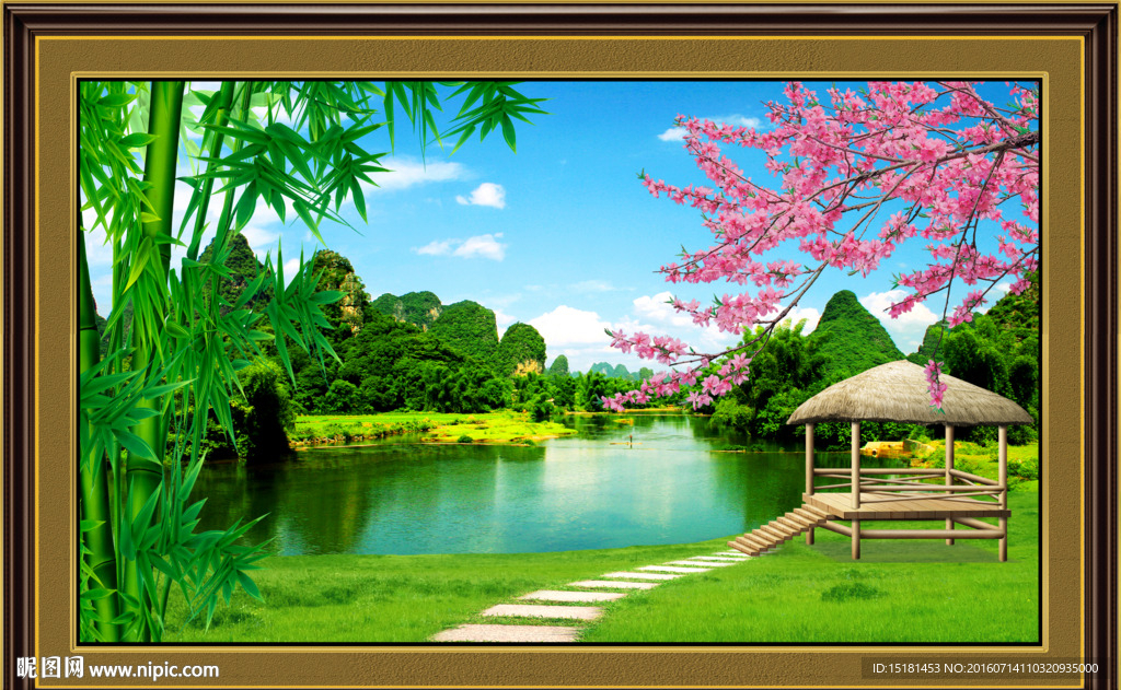 风景如画