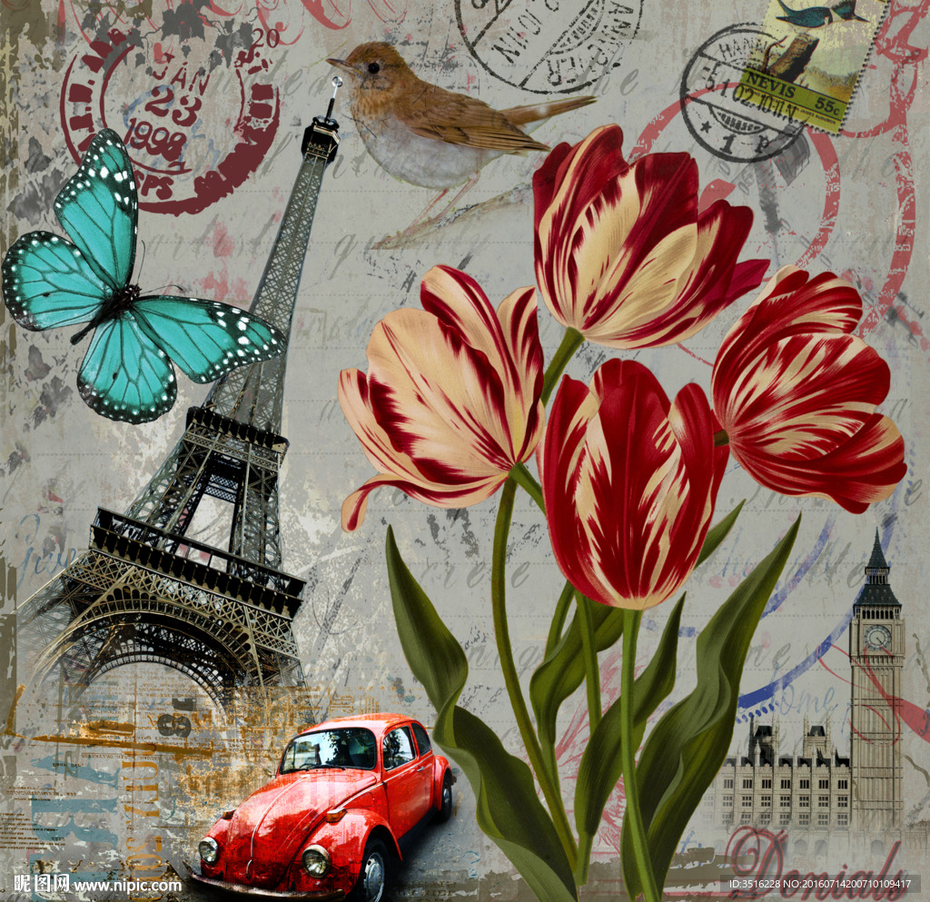 欧式英伦风情图片