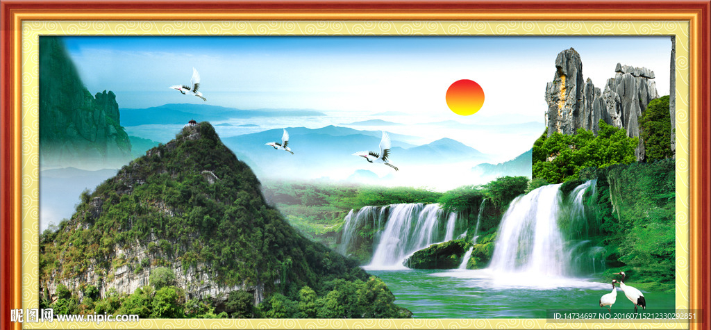 山水画