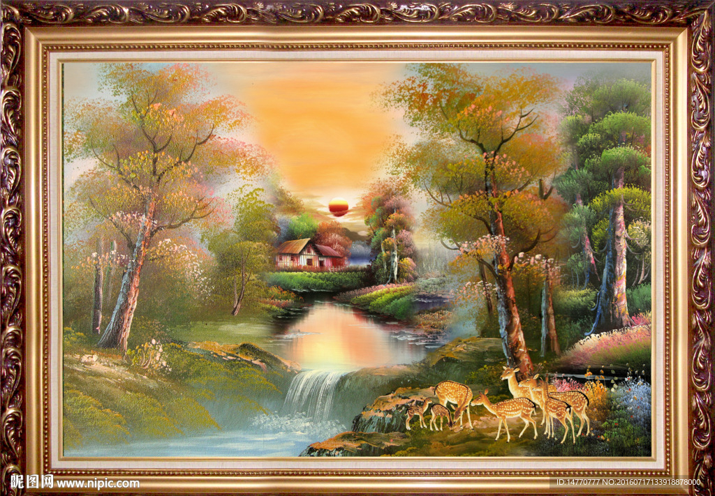 油画风景