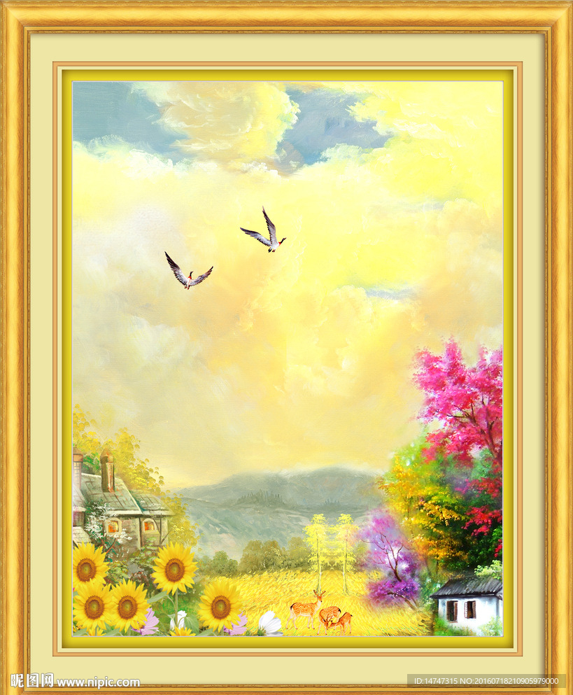 油画