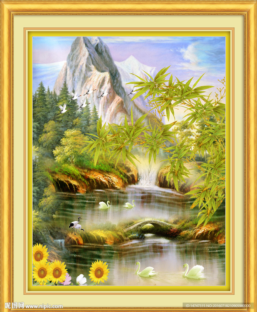 油画