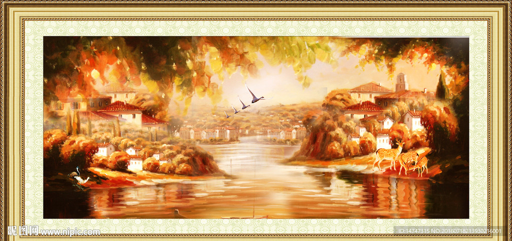 油画
