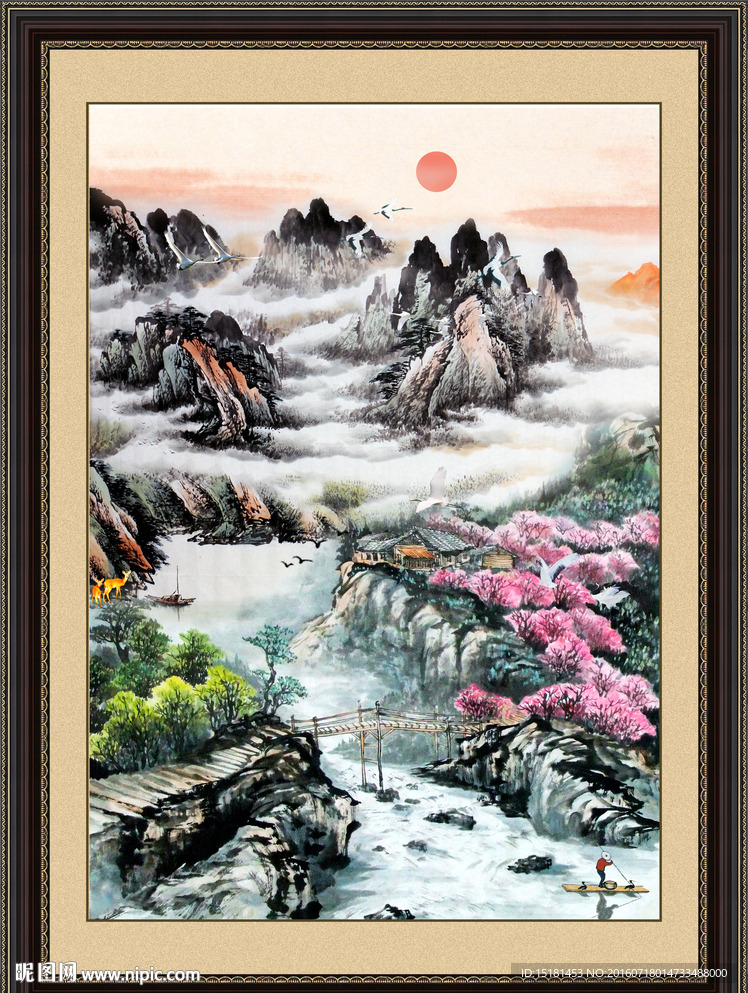国画山水