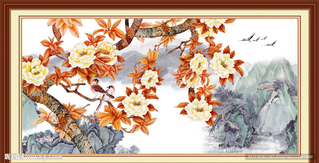 花鸟国画
