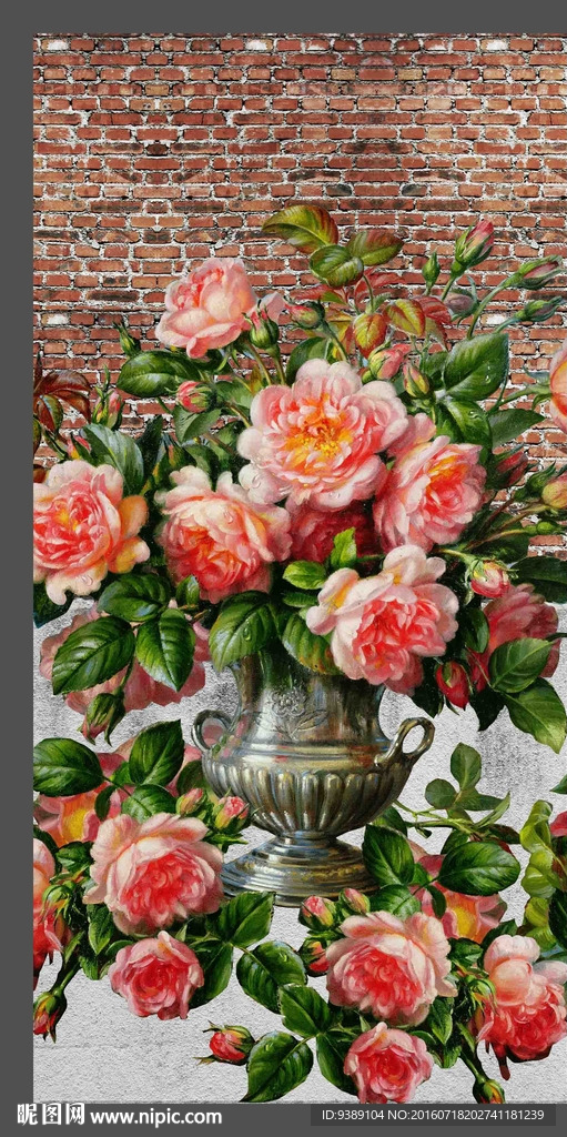 花卉油画