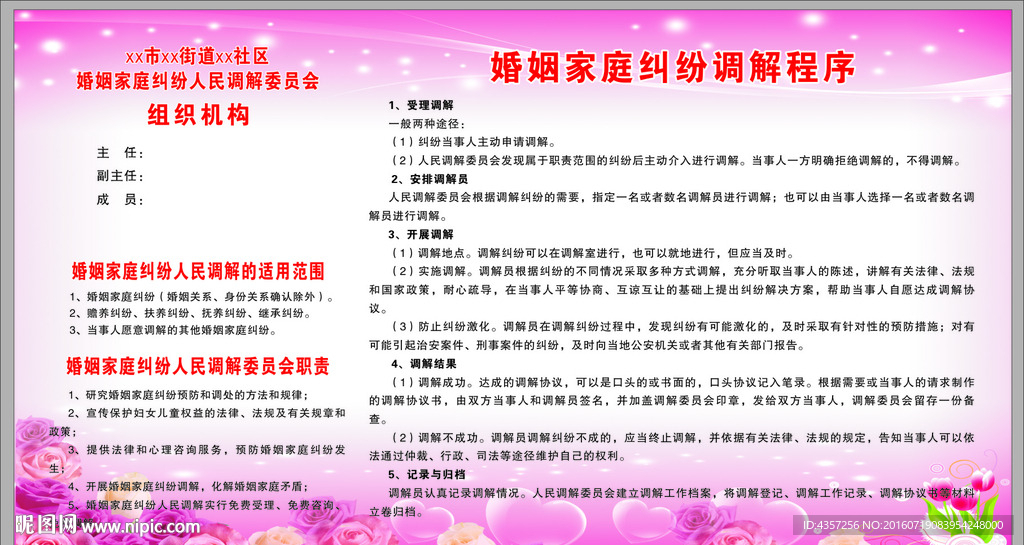 婚姻家庭纠纷调解