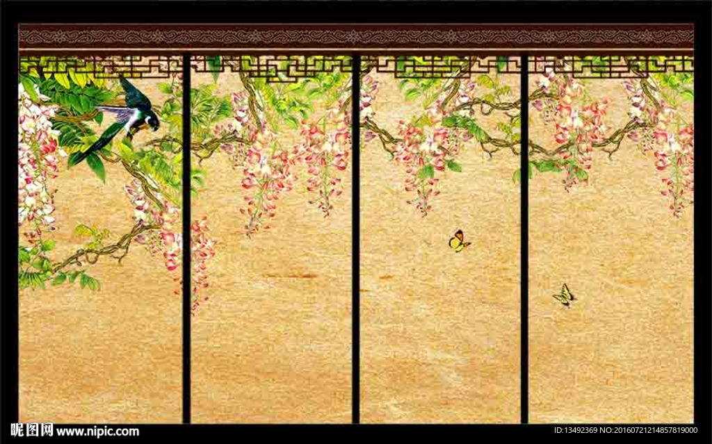 国画花鸟图