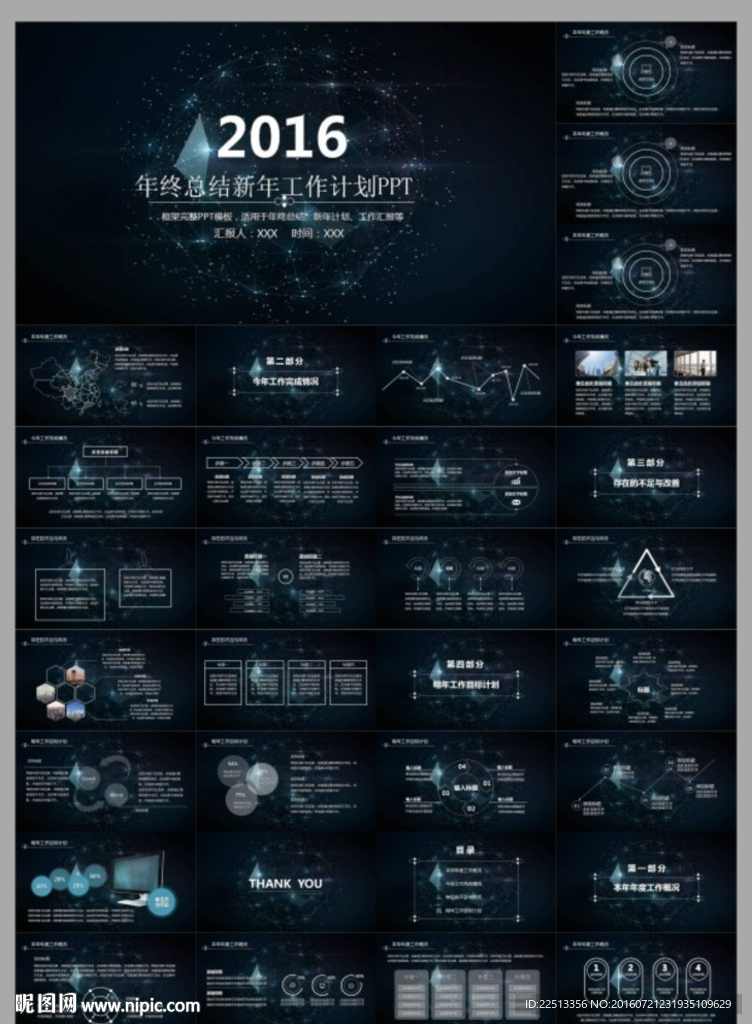 2016年度总结PPT