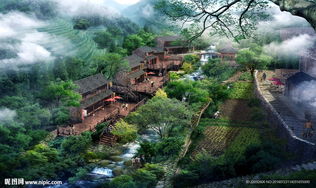 禾本景观素材