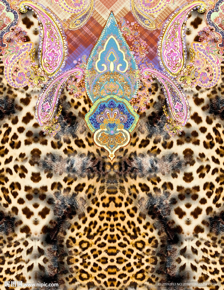 豹纹佩兹利定位