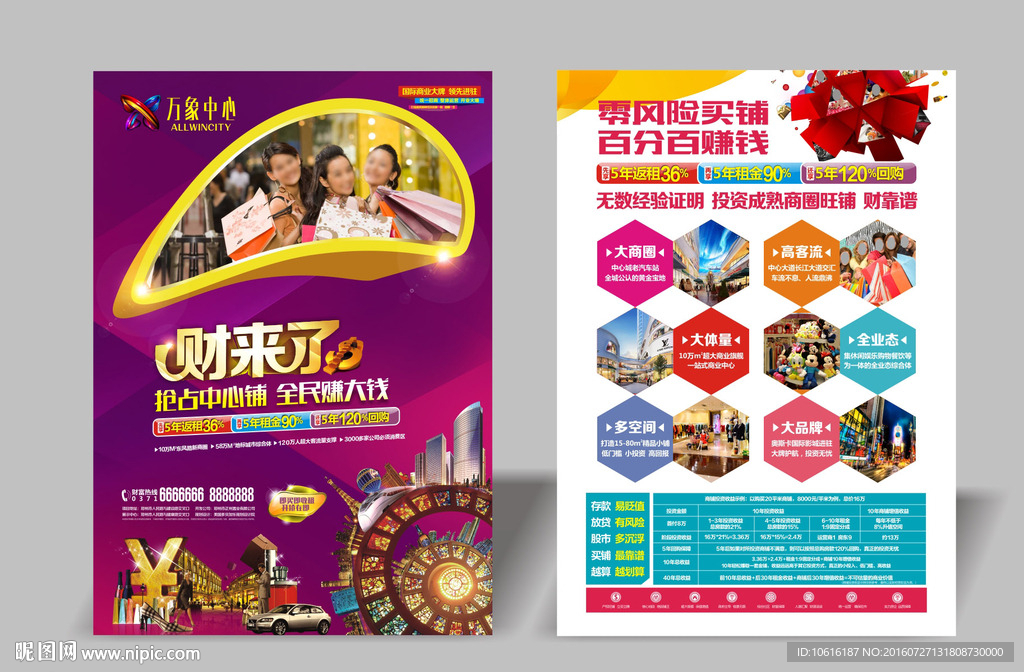 地产单页 商业单页 商铺单页