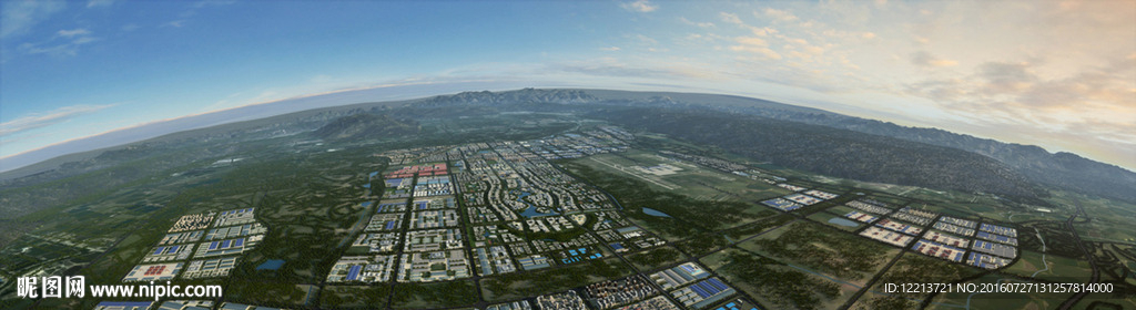 小城鸟瞰