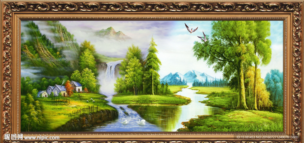 风景油画