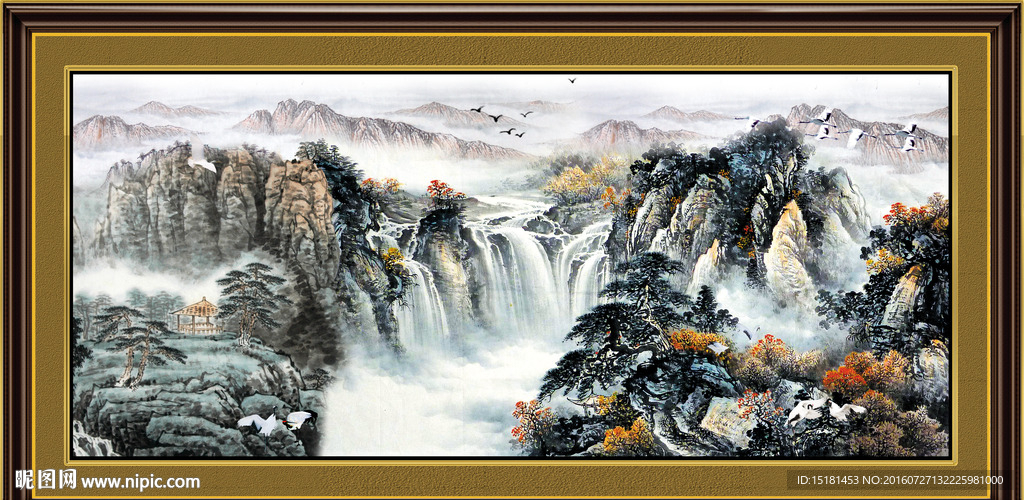 国画山水