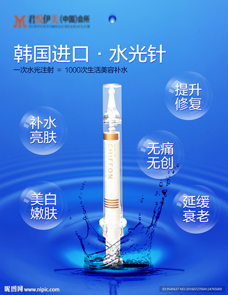 水光针海报