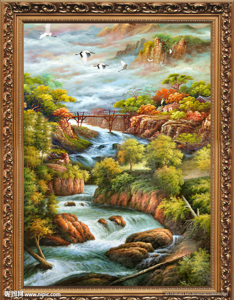 油画风景