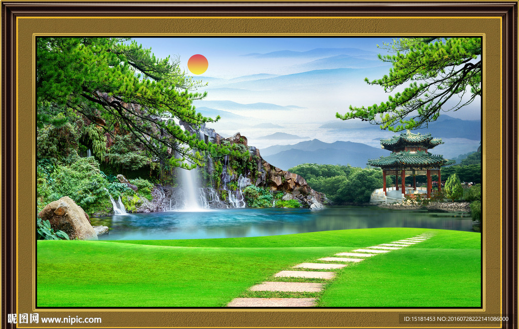 风景如画