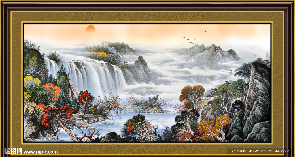 国画山水
