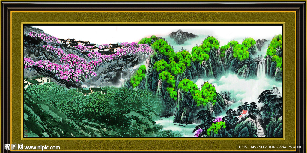国画山水
