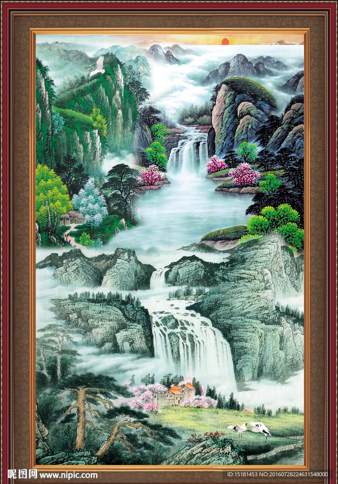 国画山水