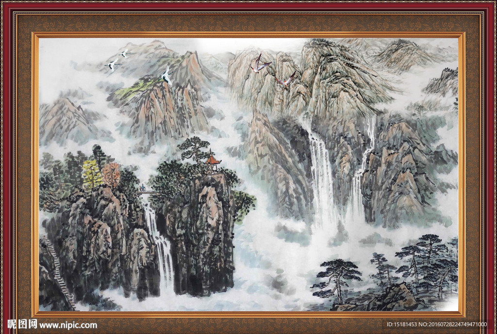 国画山水