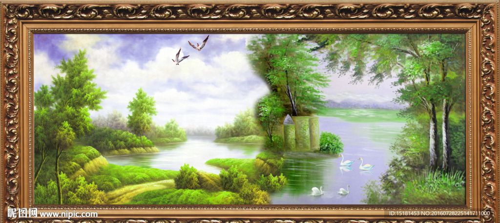 风景油画