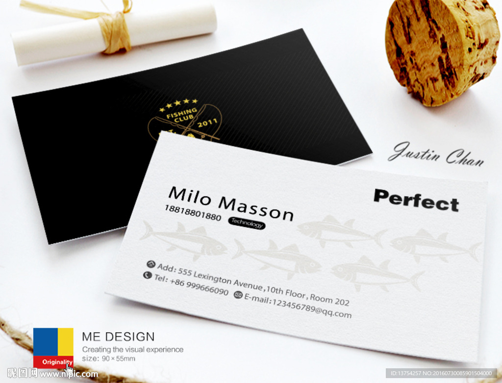 高档水族馆名片 海鲜名片