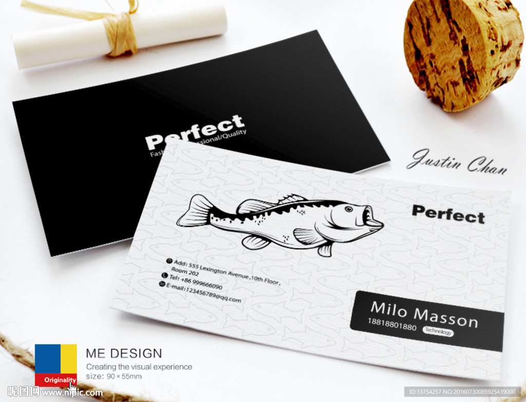 高档水族馆名片 海鲜名片