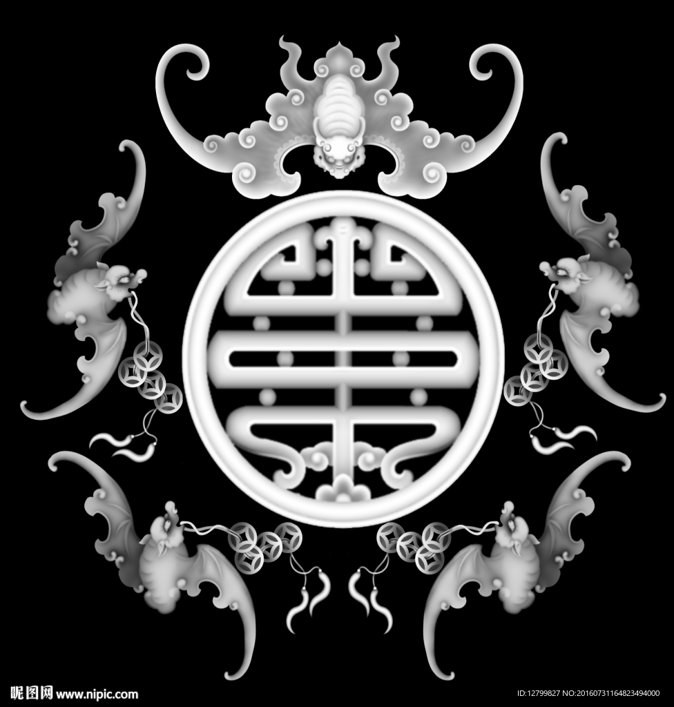 蝙蝠灰度图