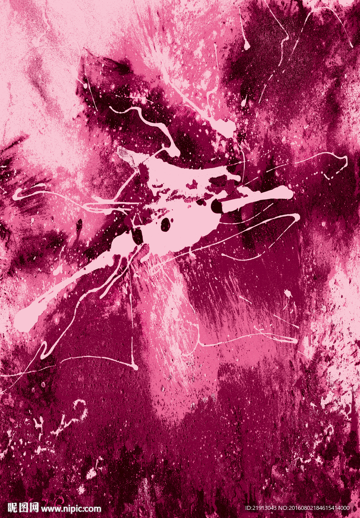 水墨印染图墨语霞设计图 花边花纹 底纹边框 设计图库 昵图网nipic Com