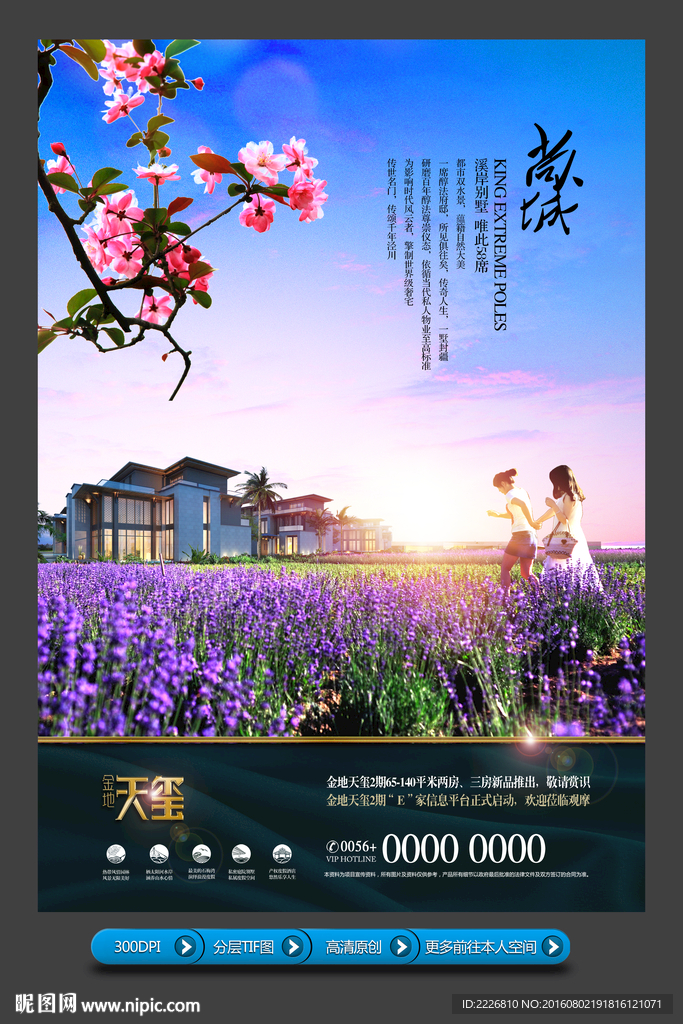 高端房地产广告