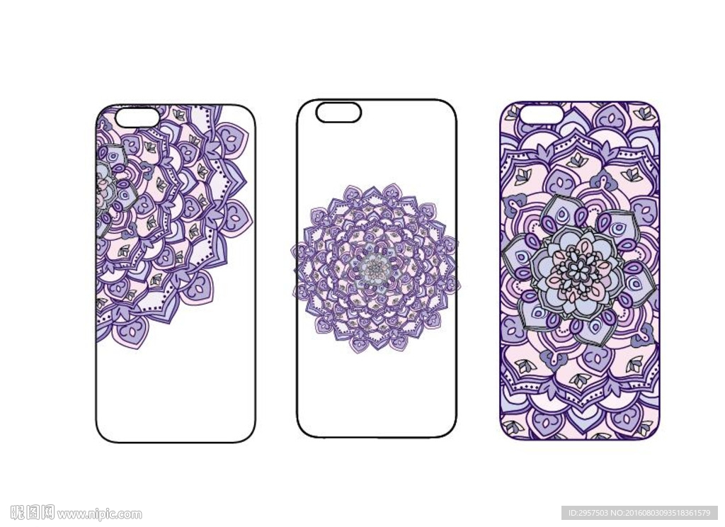 曼陀罗花手机壳